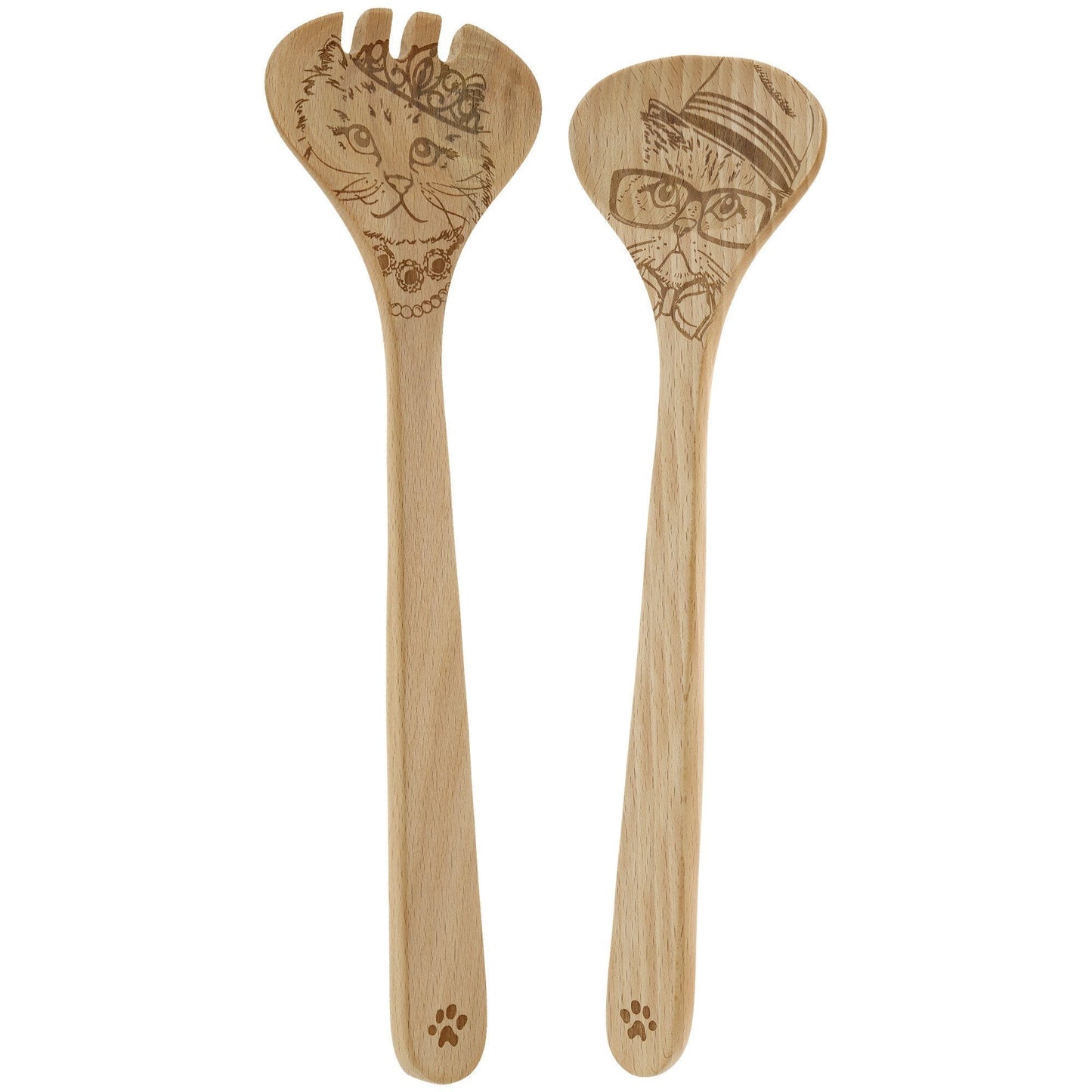 Pets In The Kitchen Salad Server Set