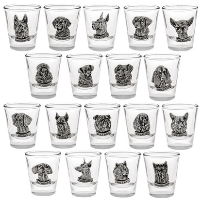 Precious Breeds Shot Glass