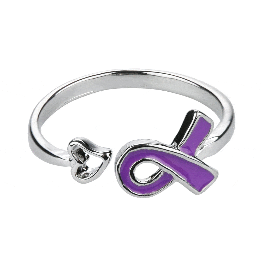 Alzheimer's Awareness Adjustable Ring