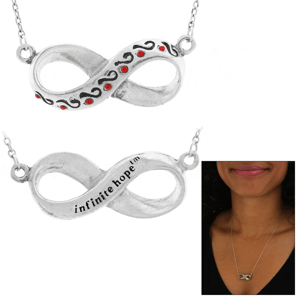 Promo - PROMO - Diabetes Awareness Infinity Necklace