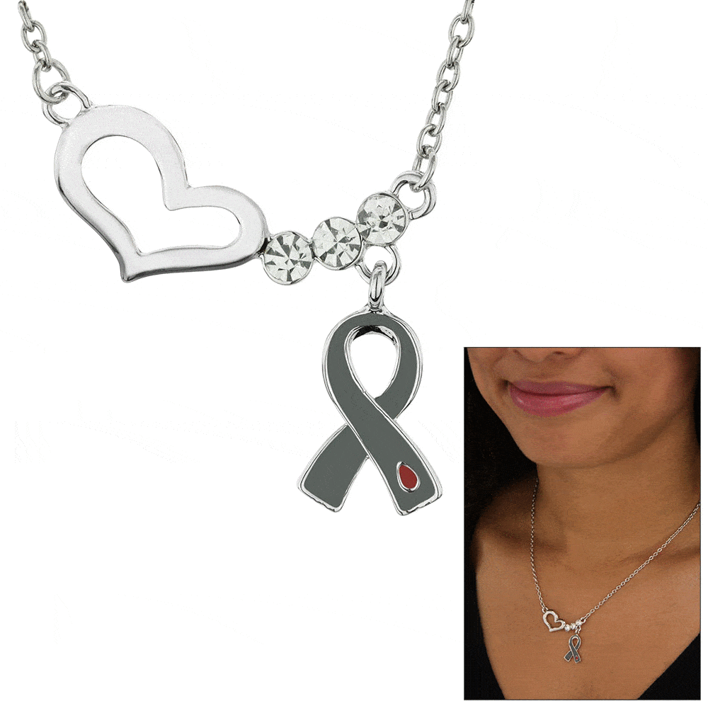 Promo - PROMO - Diabetes Heart & Crystal Necklace