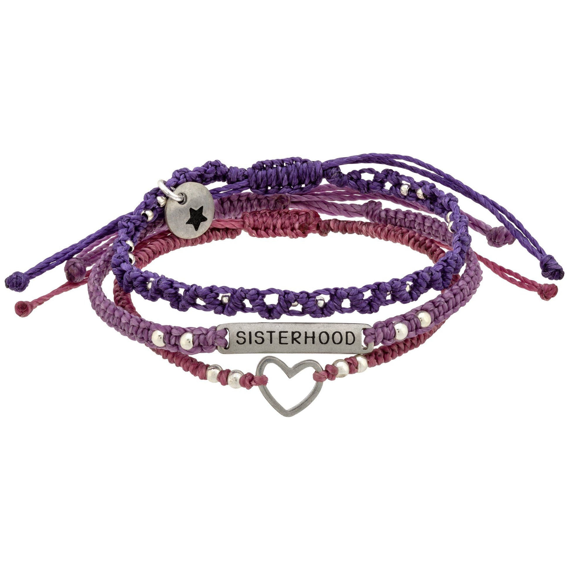 Sisterhood Woven Bracelet Set