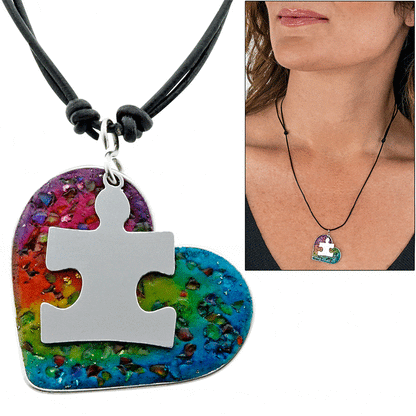 Spectrum Of Love Gemstone & Sterling Necklace