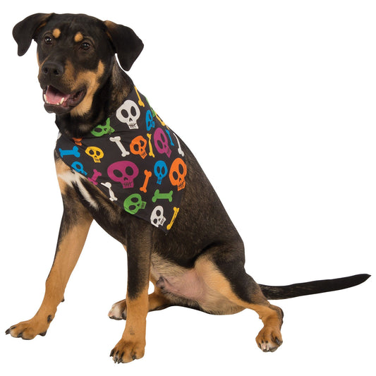 Spooky Skulls Pet Bandana