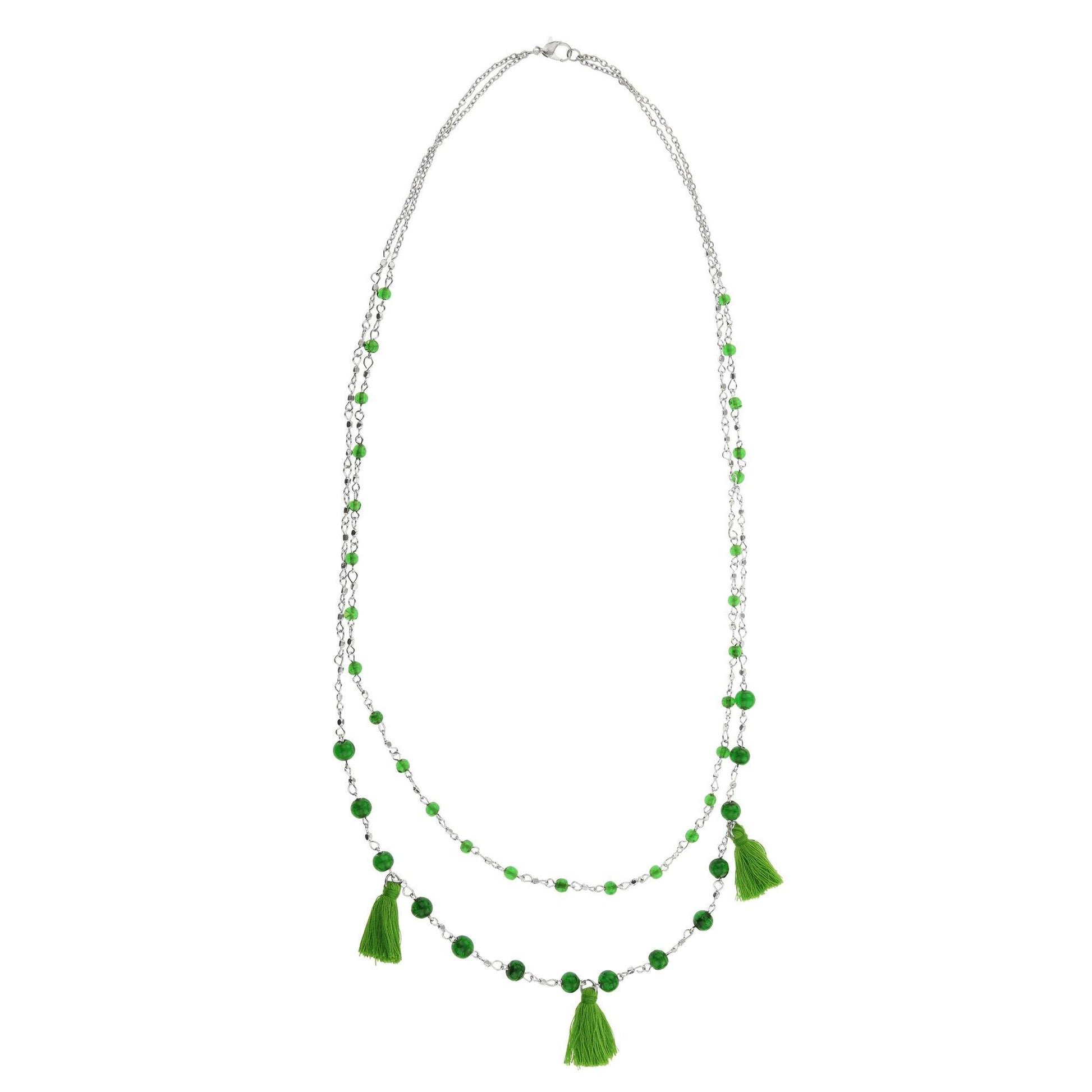 Taj Tassel Necklace