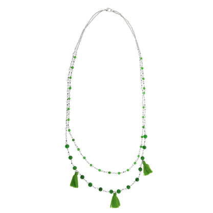 Taj Tassel Necklace