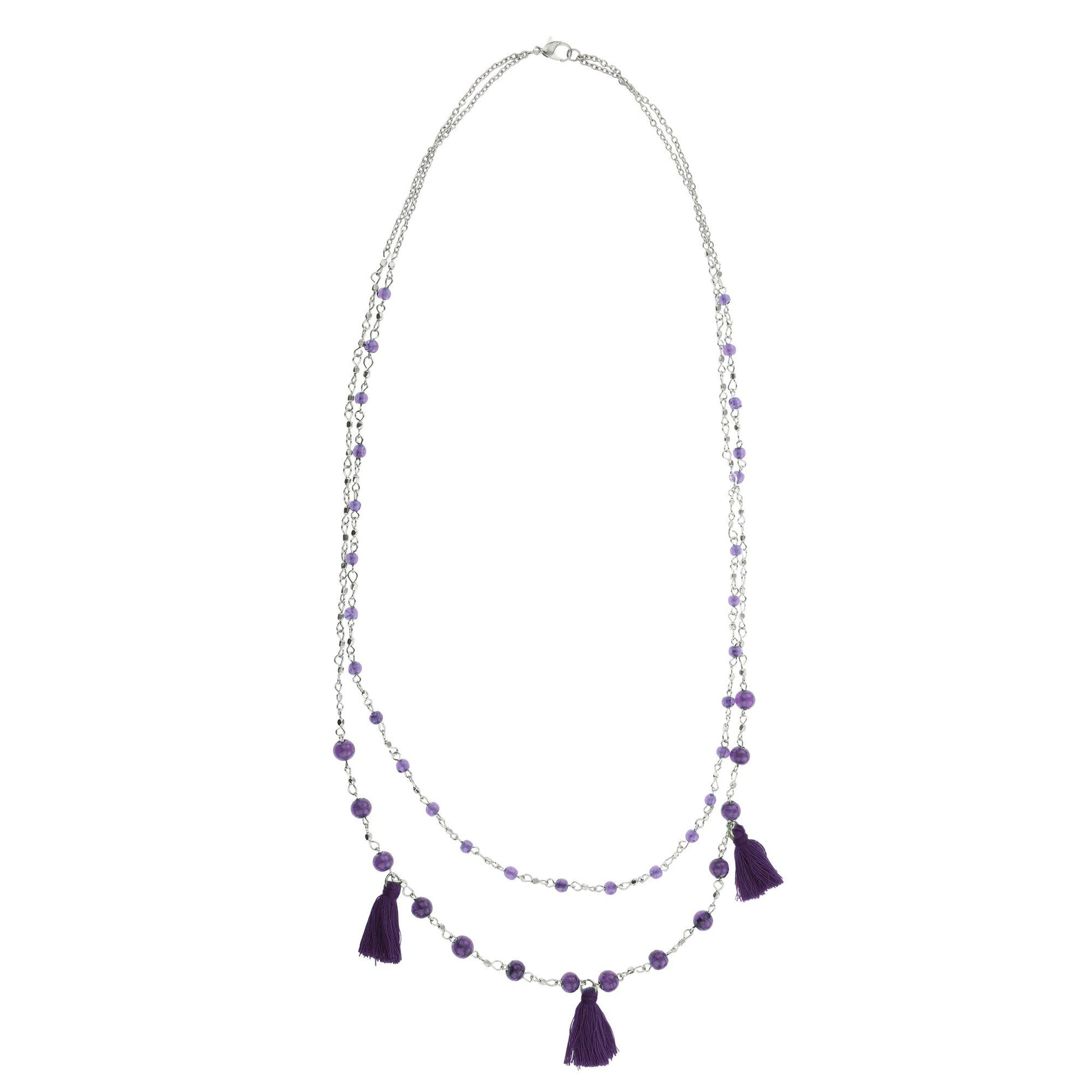 Taj Tassel Necklace