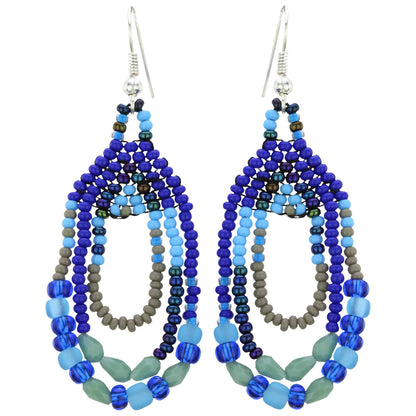 Three Cheers Beaded Earrings