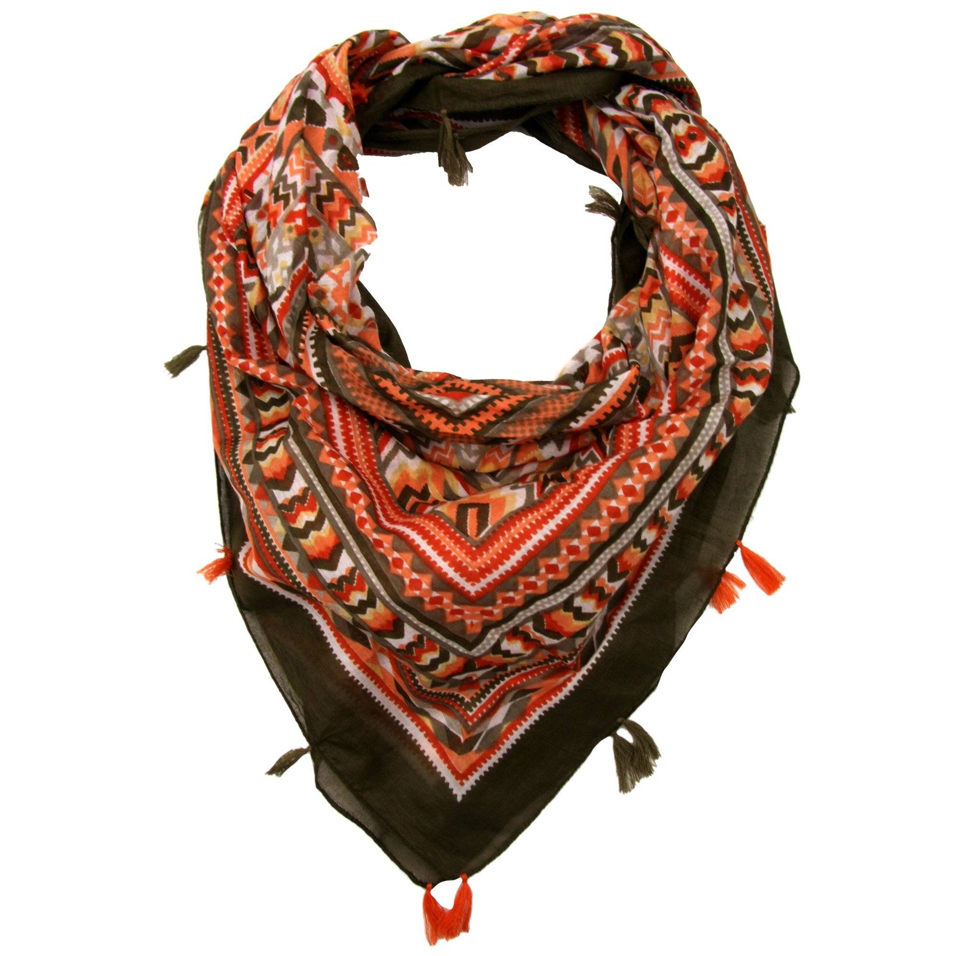 Tribal Tassel Scarf