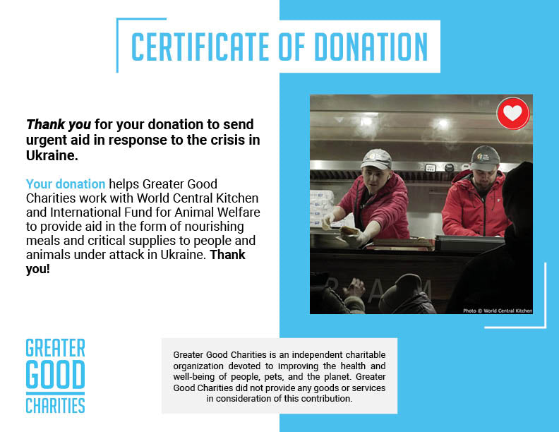 Crisis in Ukraine: Send Aid Now - Affiliati